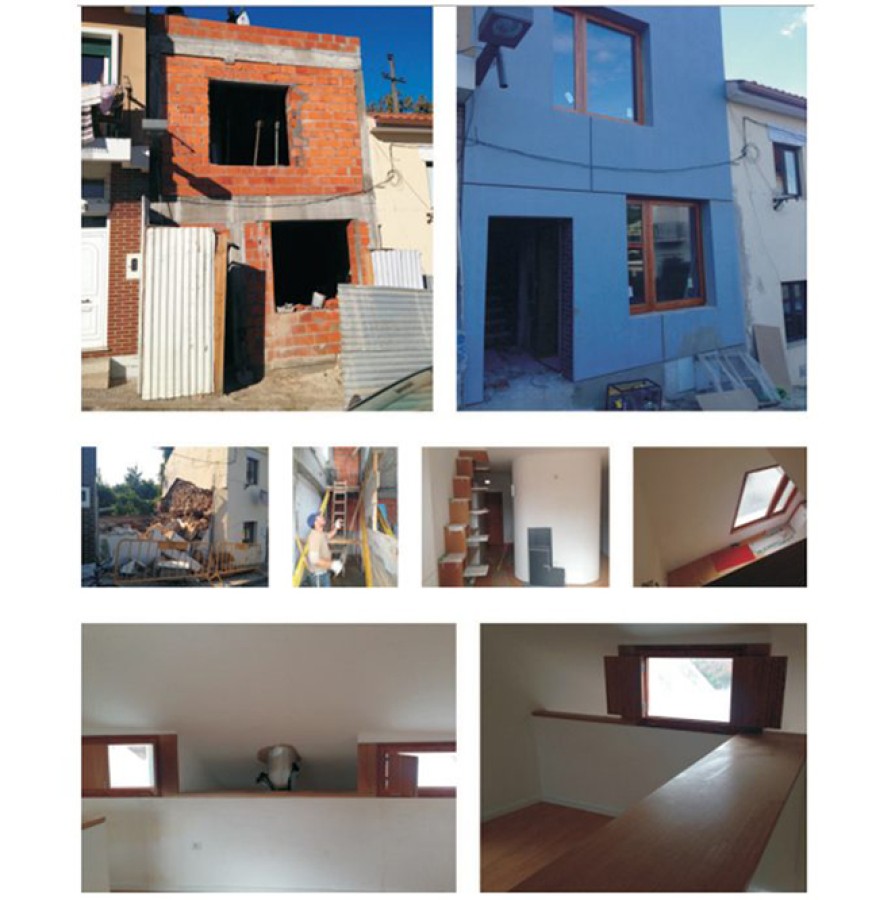 Reconstrução e ampliação de habitação bifamiliar imagem